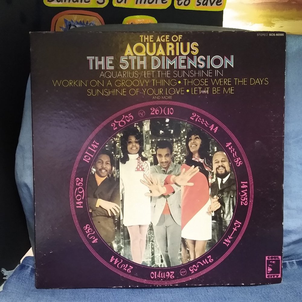 5th Dimension The age of Aquarius Gatefold 1969 Vinyl record